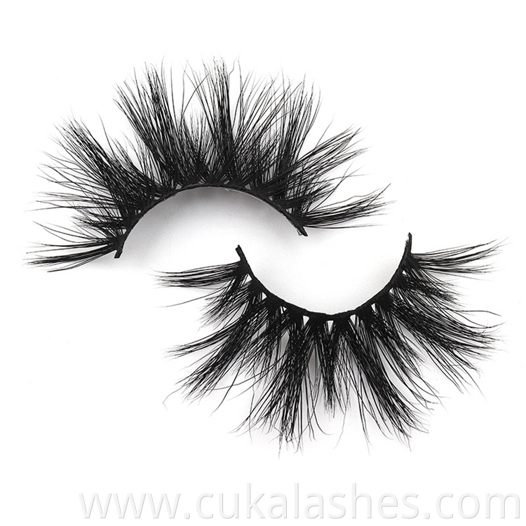 25 Mm Natural Mink Eyelashes